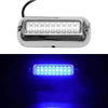 12V led 27 LED marine stainless steel lamp With extension Cable