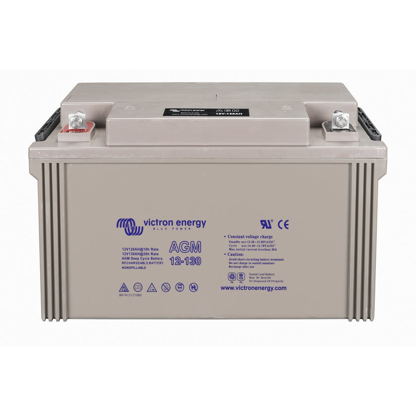 Victron Energy – 12V/130Ah Deep Cycle AGM Battery | BAT412121084