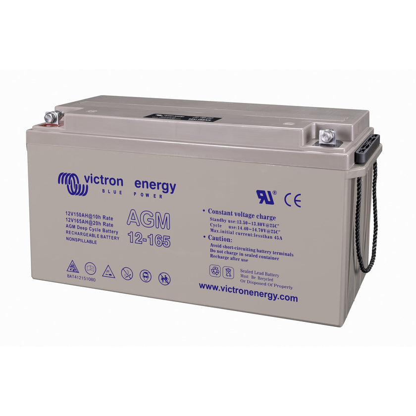Victron Energy – 12V/165Ah Deep Cycle AGM Battery | BAT412151084
