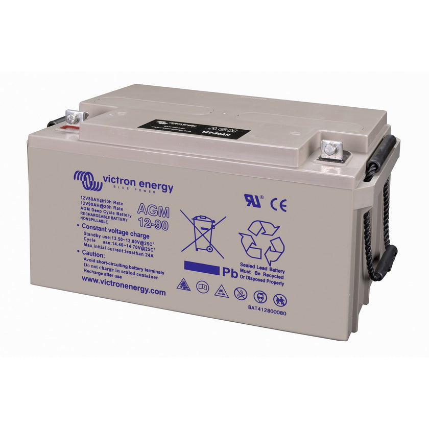 Victron Energy – 12V/90Ah Deep Cycle AGM Battery | BAT412800084