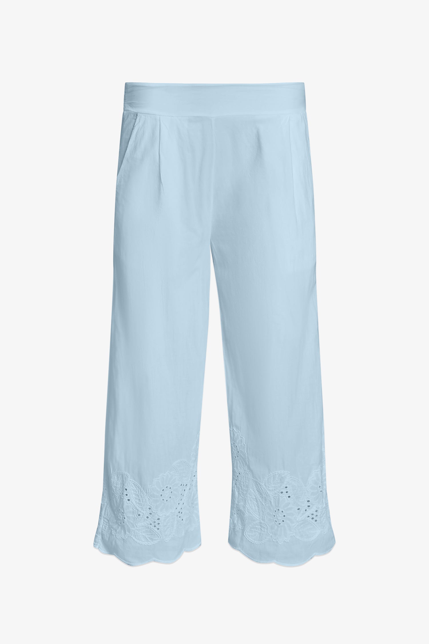 Women's Woven Capri Trousers