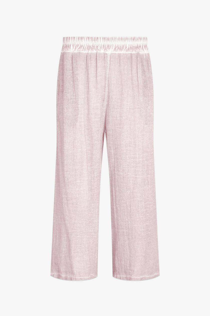 Women's Woven Capri Trousers