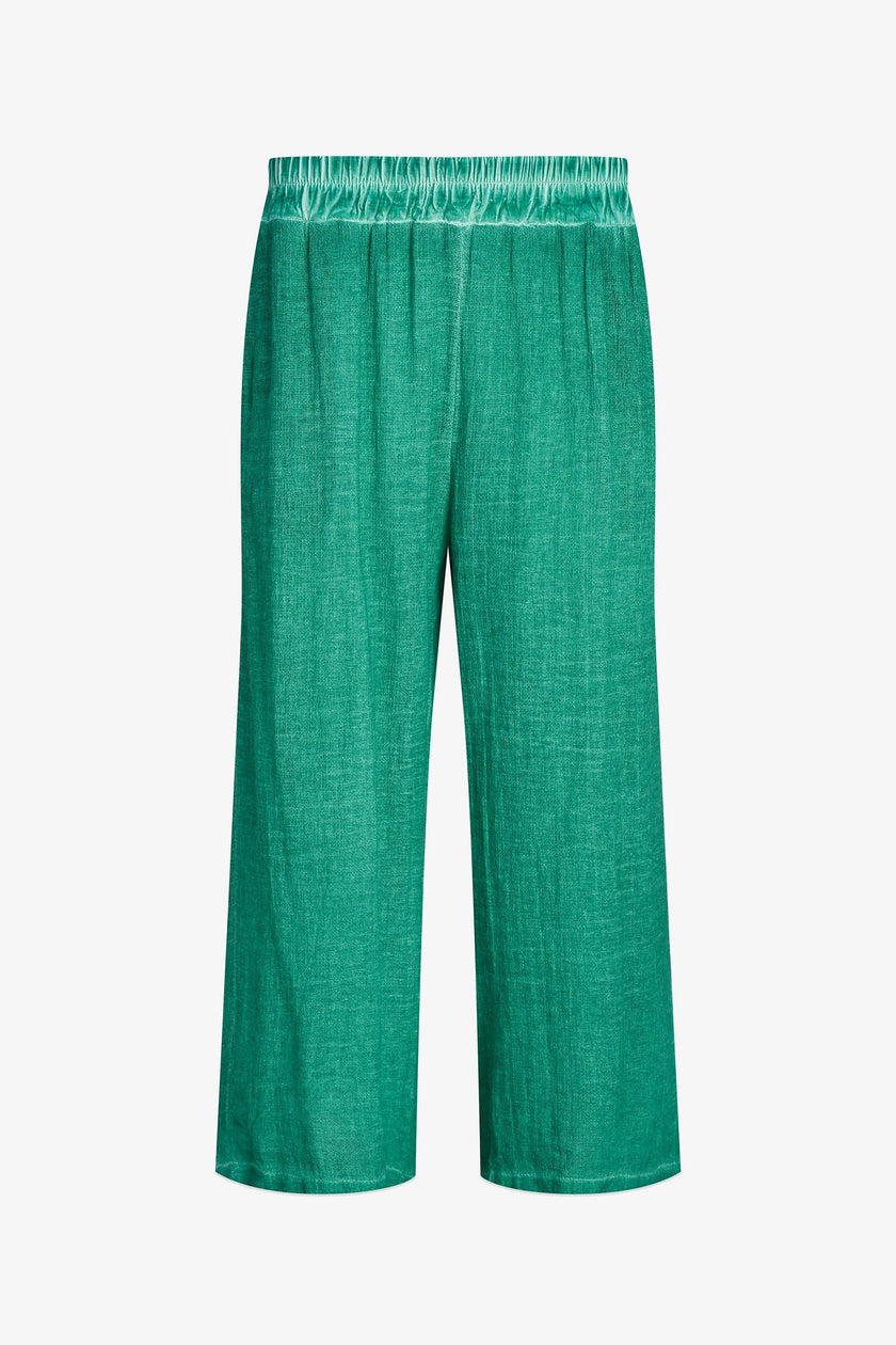 Women's Woven Capri Trousers