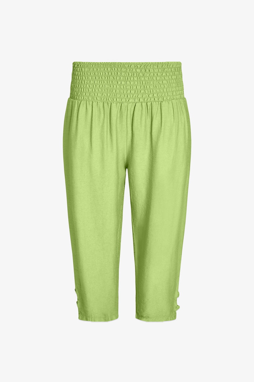 Women's Woven Capri Trousers