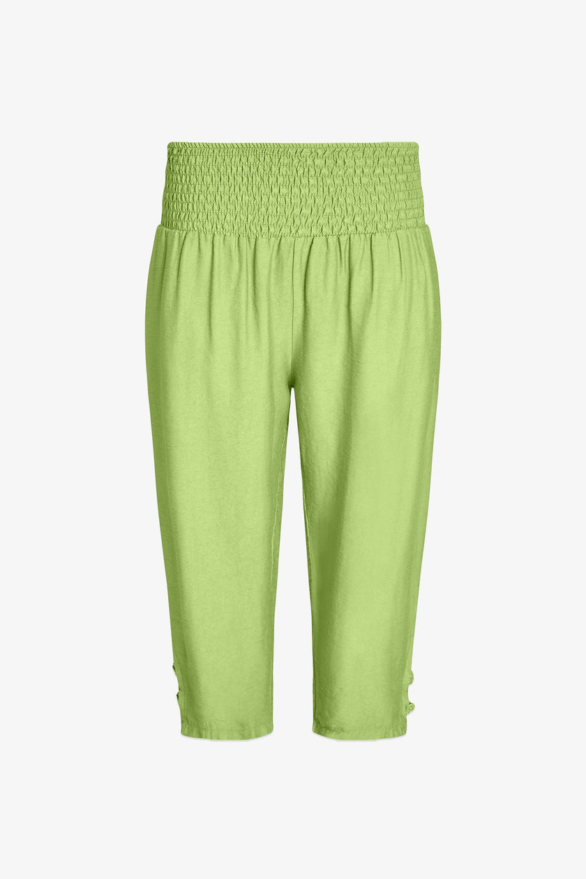 Women's Woven Capri Trousers