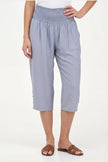 Women's Woven Capri Trousers