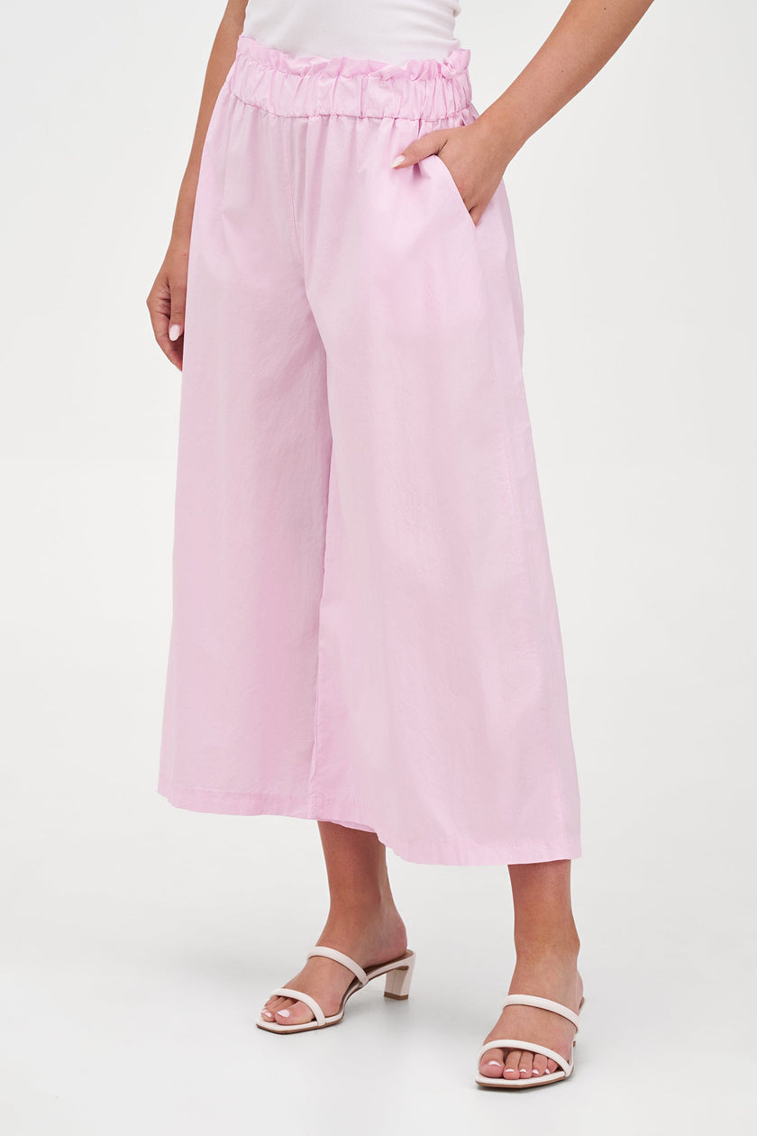 Women's Woven Capri Trousers