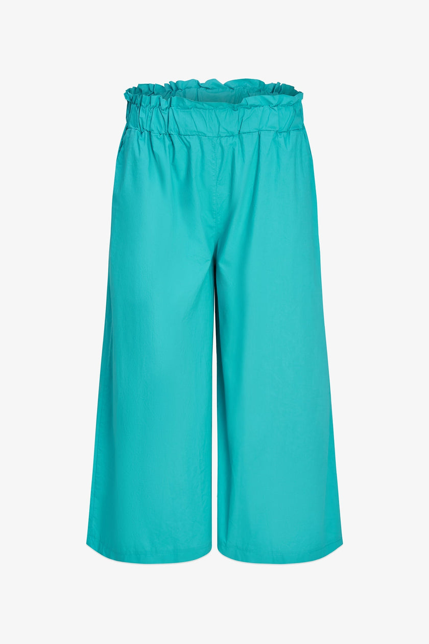Women's Woven Capri Trousers