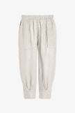 Women's Woven Capri Trousers