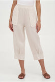 Women's Woven Capri Trousers