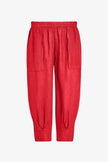 Women's Woven Capri Trousers