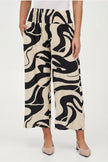Women's Woven Capri Trousers