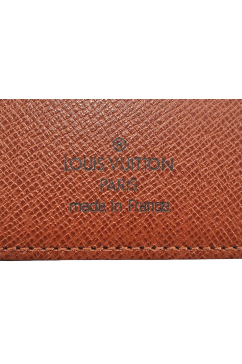 Louis Vuitton Monogram Porte Valeurs Cartes Credit M61823 Wallet Box 9401K