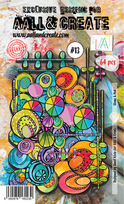 AALL and Create Ephemera - 013 - Stems & Pods - Colour