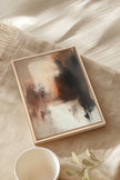 MUTED FLAMES, Oeuvre sur toile étirée