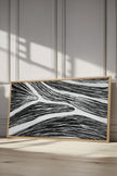 FLUID IMPULSES, Oeuvre sur toile étirée