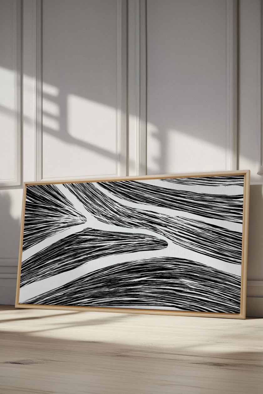 FLUID IMPULSES, Oeuvre sur toile étirée