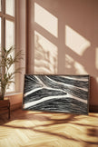 FLUID IMPULSES, Oeuvre sur toile étirée