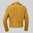 Women’s Lightweight Leather Fashion Jacket | Soft Naked Cowhide Casual Moto Style
