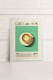 CAFFÈ LATTE, Oeuvre sur toile étirée