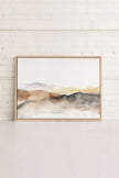 MUTED LINES, Oeuvre sur toile étirée