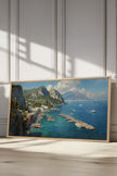 CAPRI ESCAPE, Oeuvre sur toile étirée