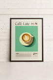 CAFFÈ LATTE, Oeuvre sur toile étirée