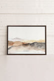 MUTED LINES, Oeuvre sur toile étirée