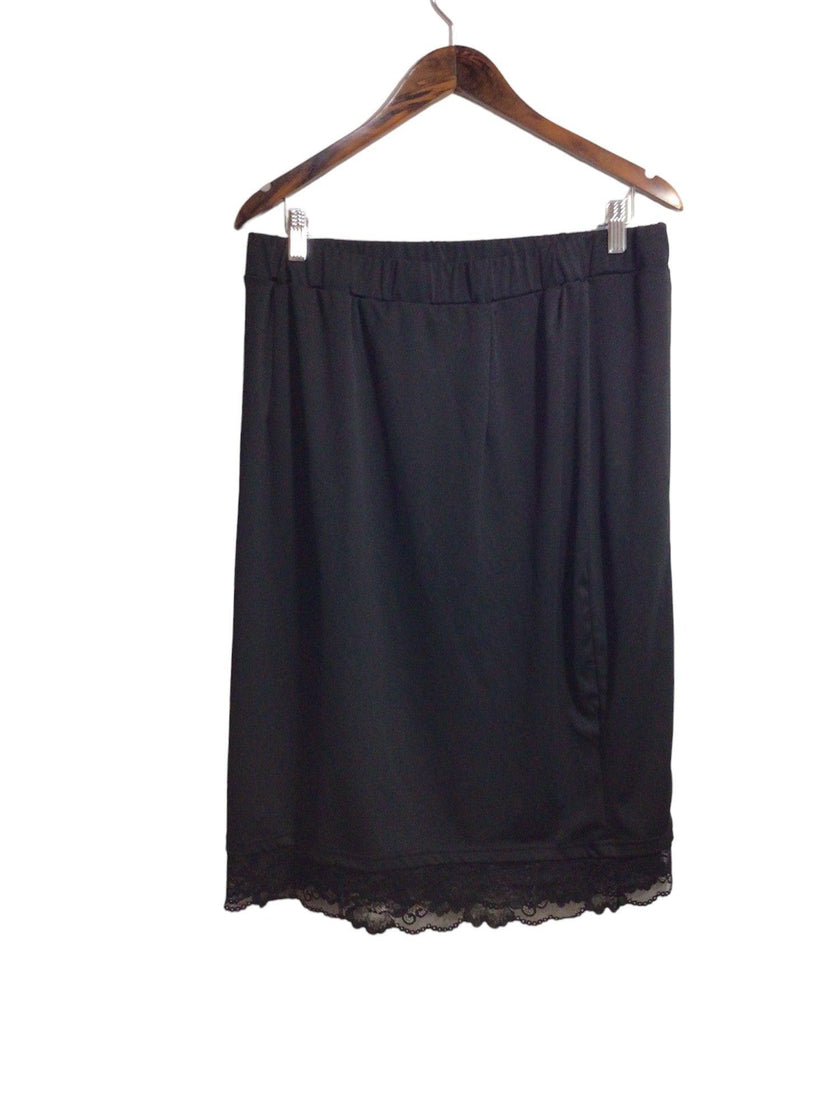 SHEIN Women Casual Skirts Regular fit in Black - 3XL