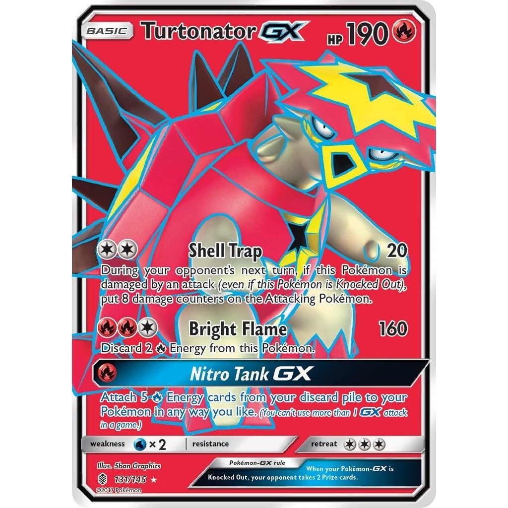 Turtonator GX (Full Art) (131/145) (SM02)