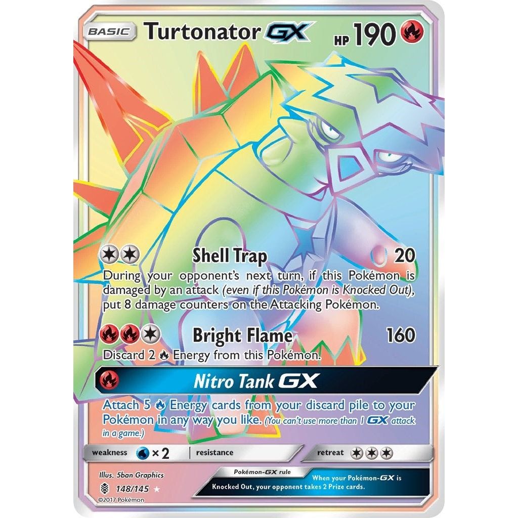 Turtonator GX (Secret) (148/145) (SM02)