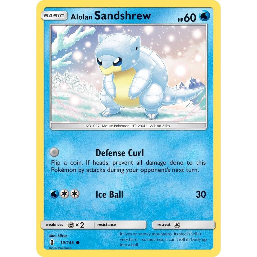 Alolan Sandshrew (19/145) (SM02)