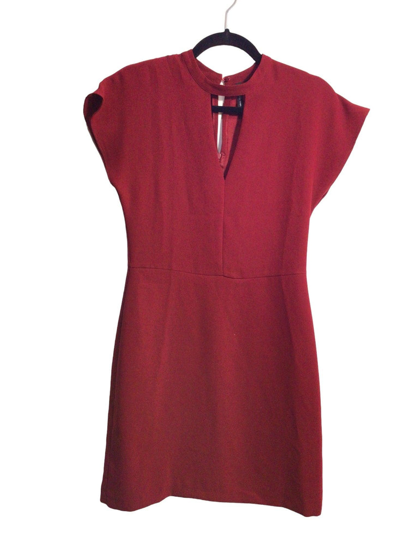 MANGO Women Midi Dresses Regular fit in Red - XS