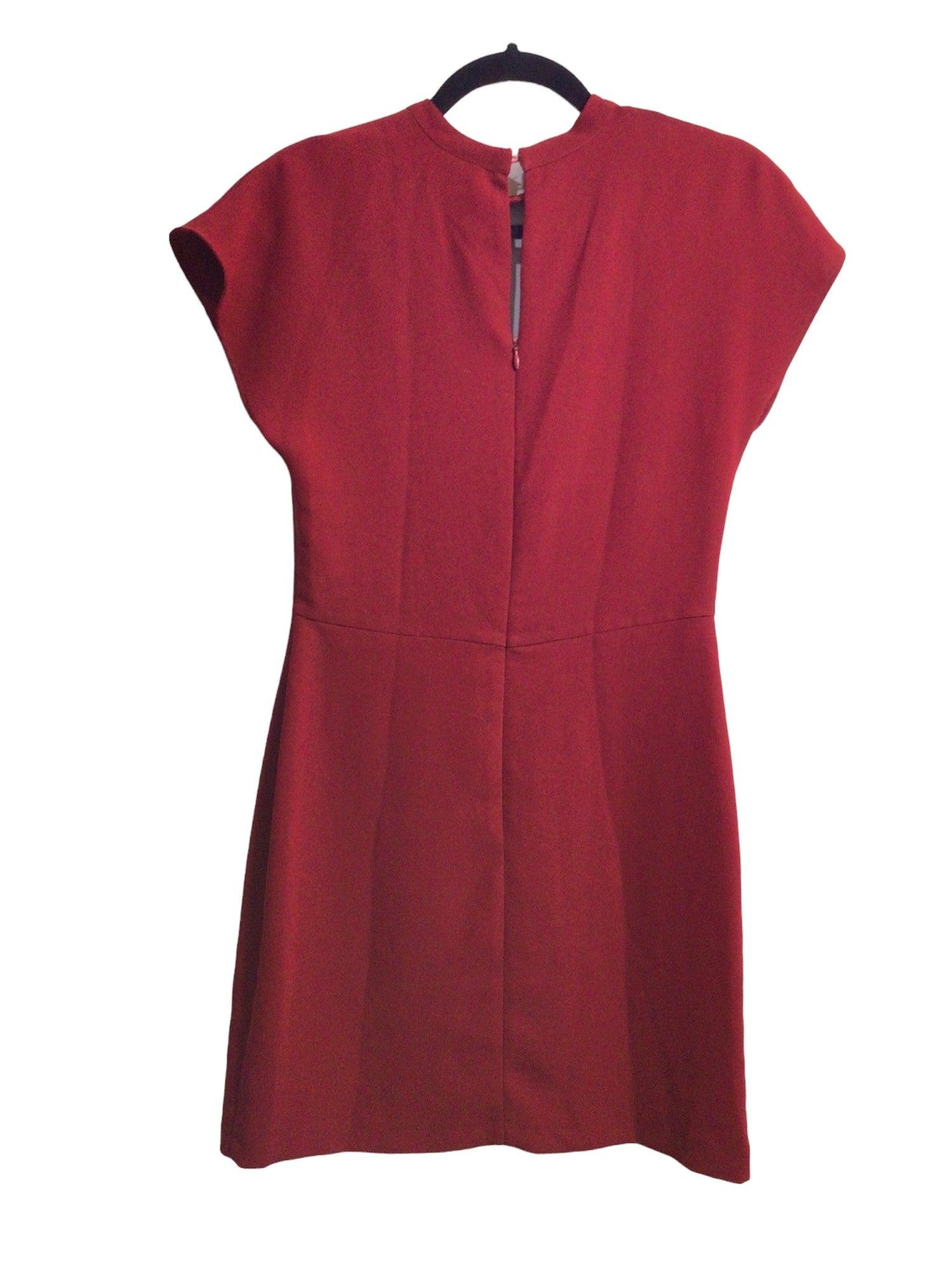 MANGO Women Midi Dresses Regular fit in Red - XS