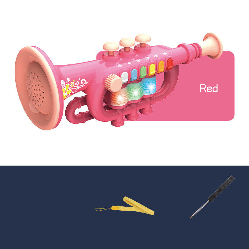 Kids Electric Saxophone Trumpet Clarinet Music Toy Set – Early Education Instrument