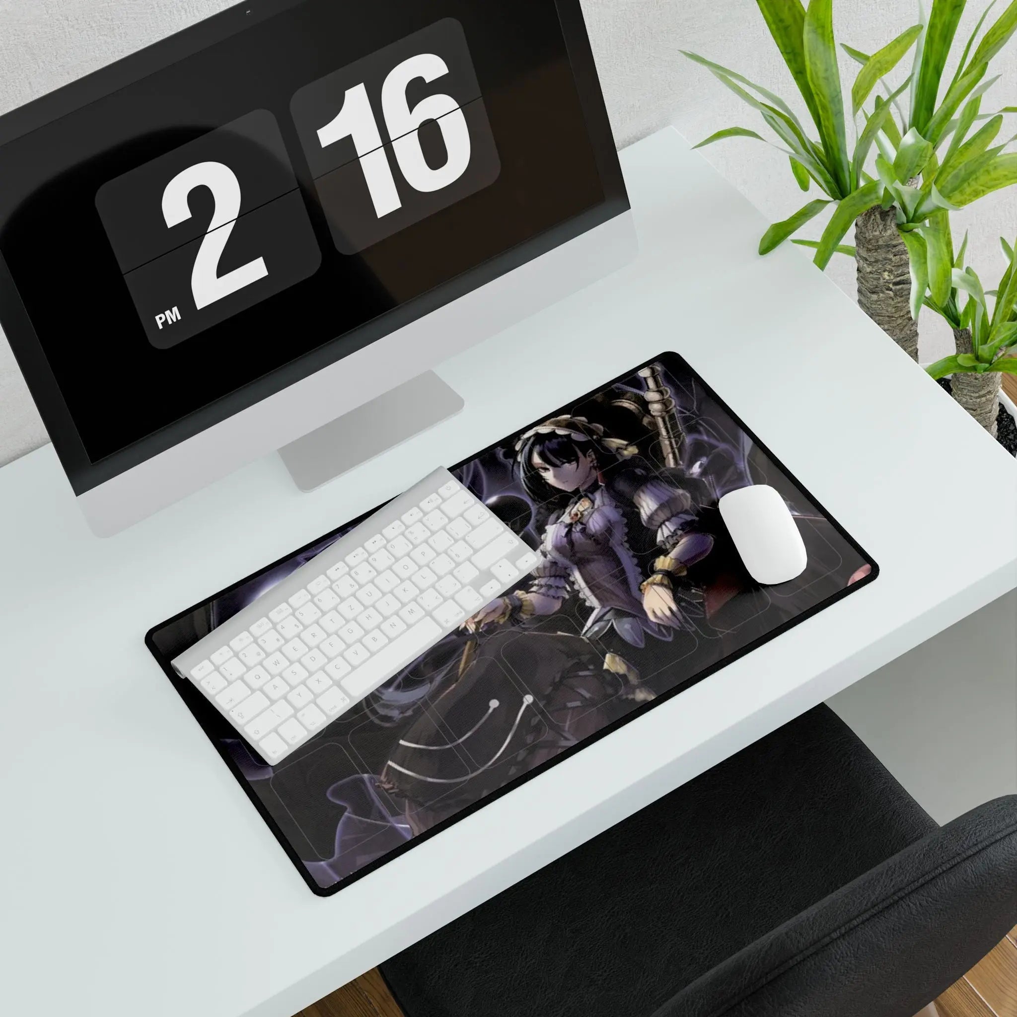 Closed goddess playmat /deskmat