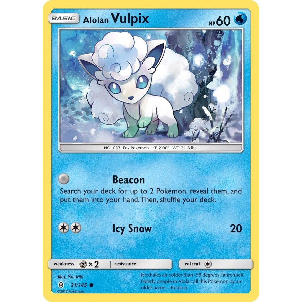 Alolan Vulpix (21/145) (SM02)