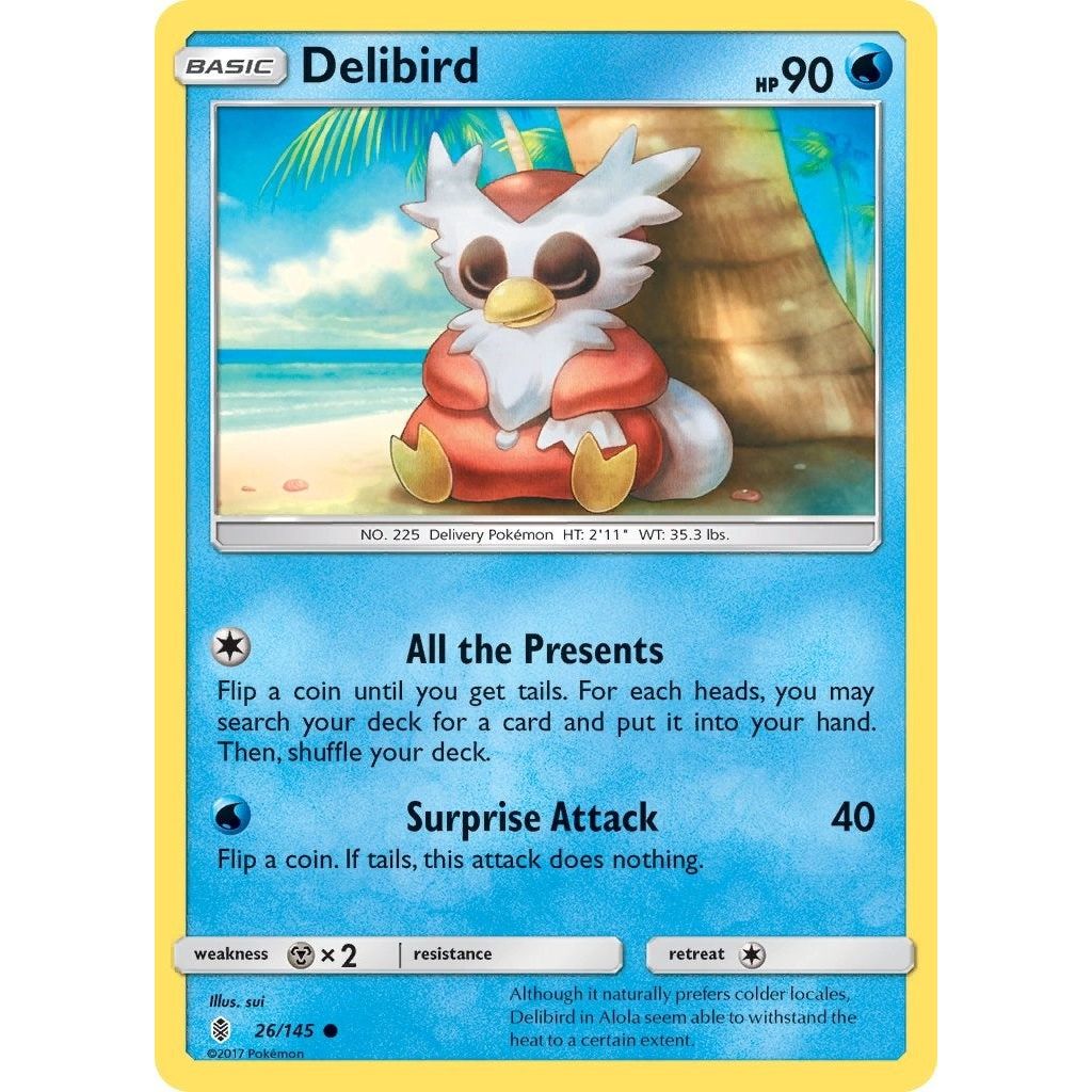 Delibird (26/145) (SM02)