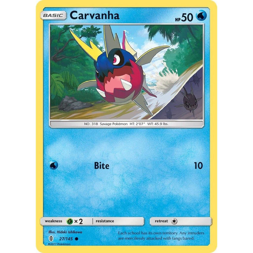 Carvanha (27/145) (SM02)