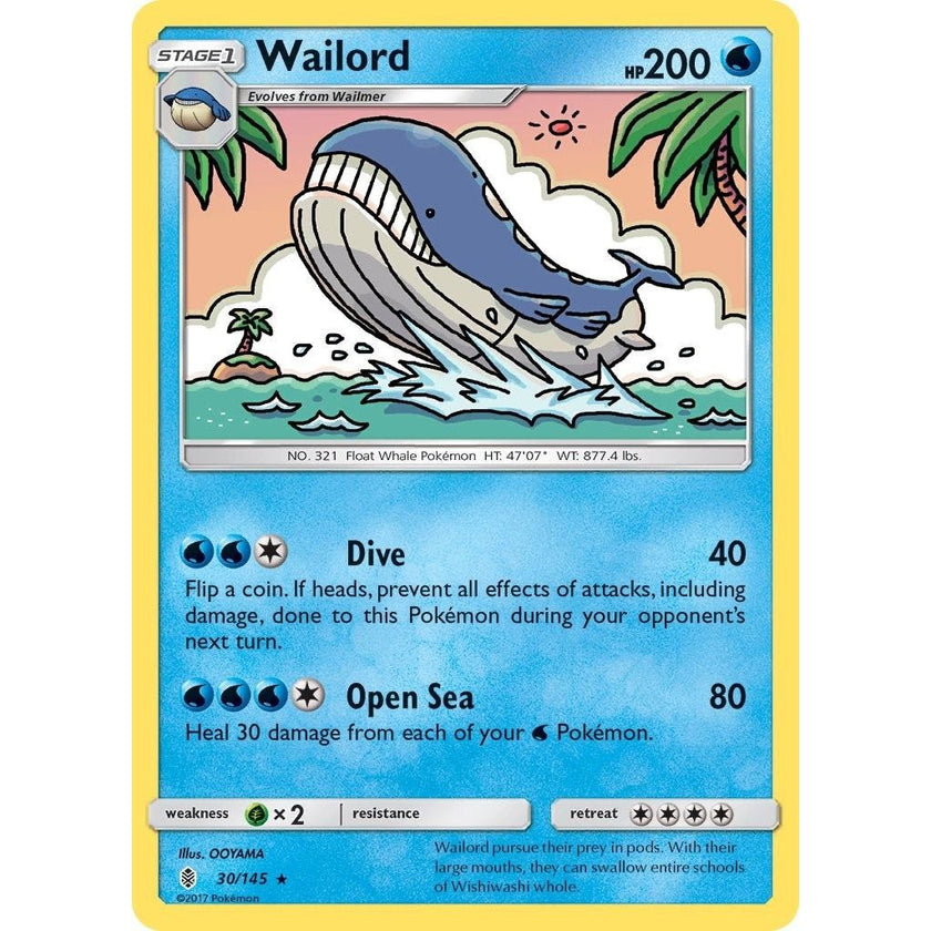 Wailord (30/145) (SM02)