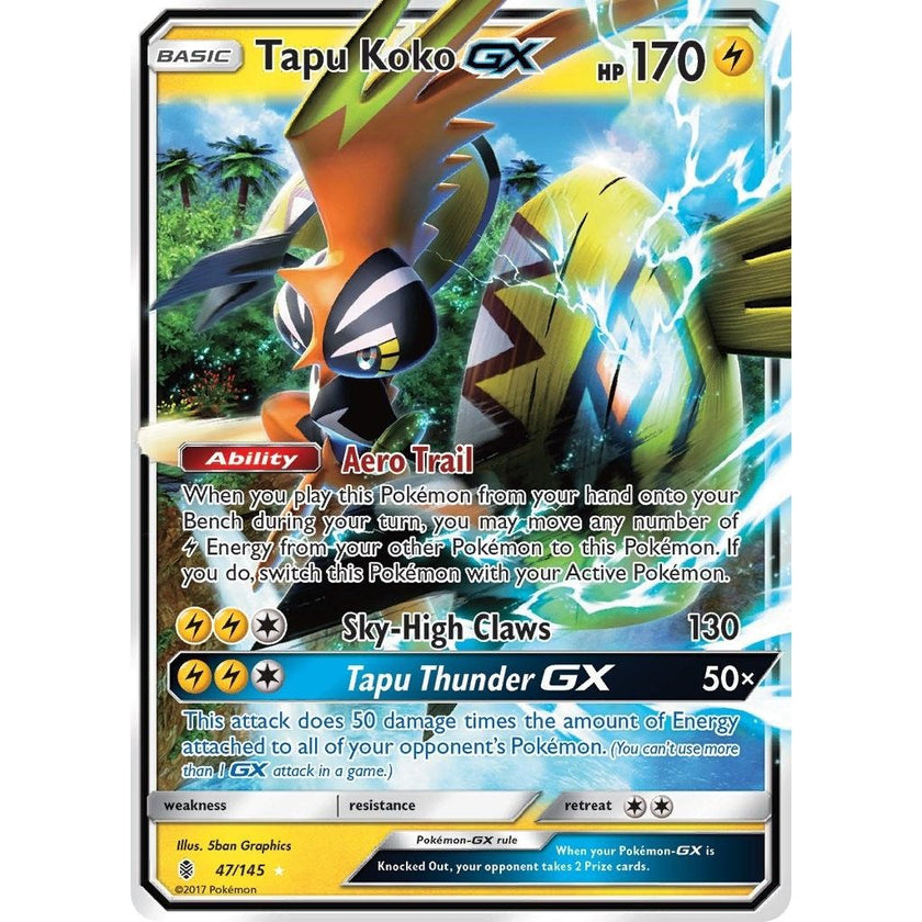 Tapu Koko GX (47/145) (SM02)