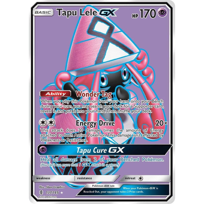 Tapu Lele GX (Full Art) (137/145) (SM02)