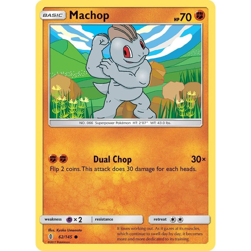 Machop (62) (62/145) (SM02)