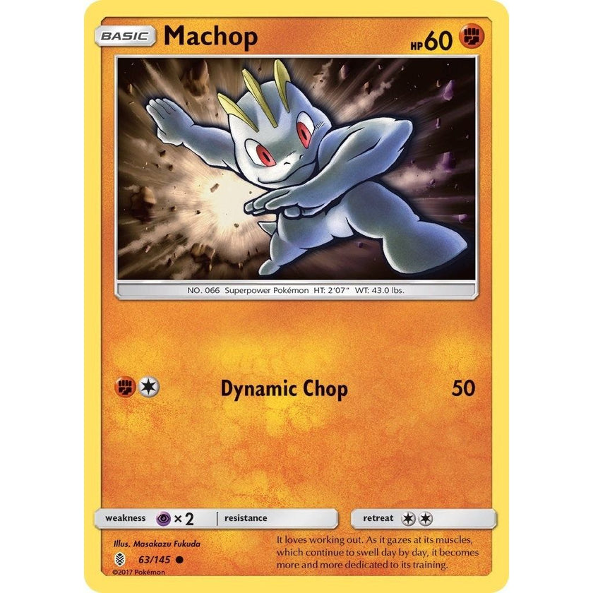 Machop (63) (63/145) (SM02)