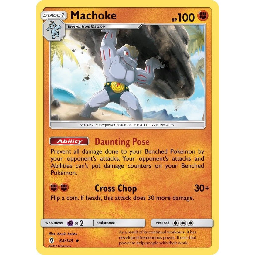 Machoke (64/145) (SM02)