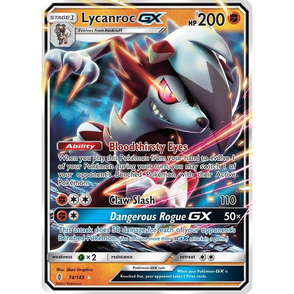 Lycanroc GX (74/145) (SM02)