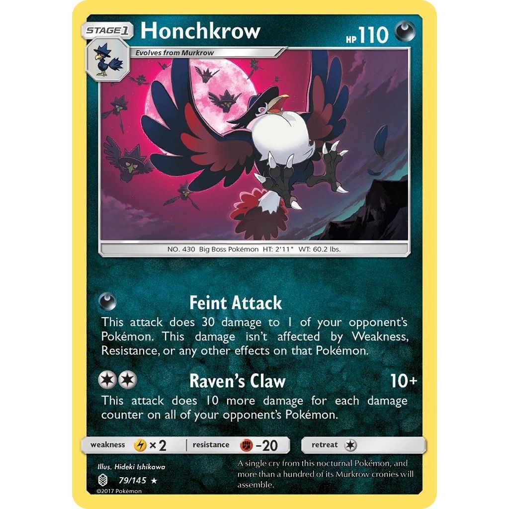 Honchkrow (79/145) (SM02)