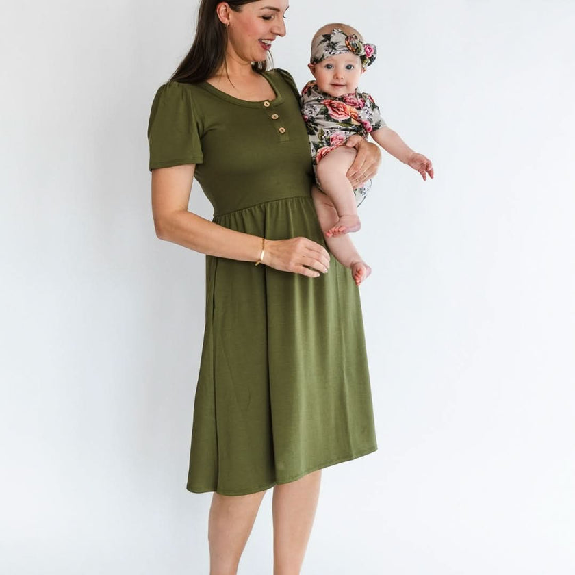 Ladies’ Bamboo Kaia Dress | Antique Floral