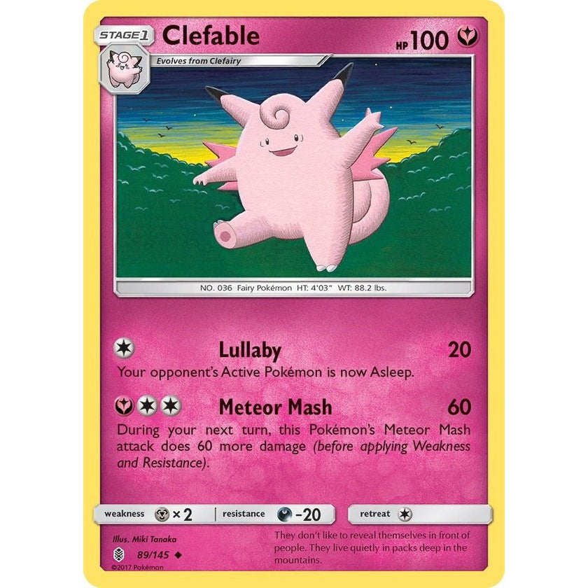Clefable (89/145) (SM02)