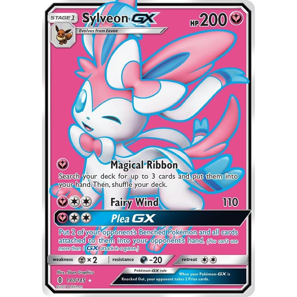 Sylveon GX (Full Art) (140/145) (SM02)